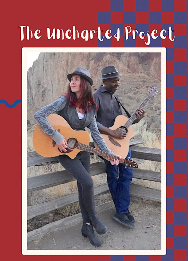 the uncharted project music duo,cassia dawn, john fortune, jazzy soul, R&B, bluesy soul, live band, live musicians, booking events, gigs, original songs and cover songs